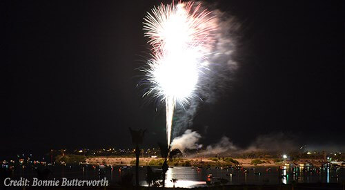 Lake Havasu July 4th Fireworks Show