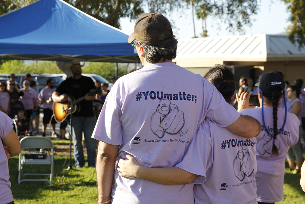 #YOUmatter 3.1 Miles Havasu City Awareness and Prevention Walk Against Suicide