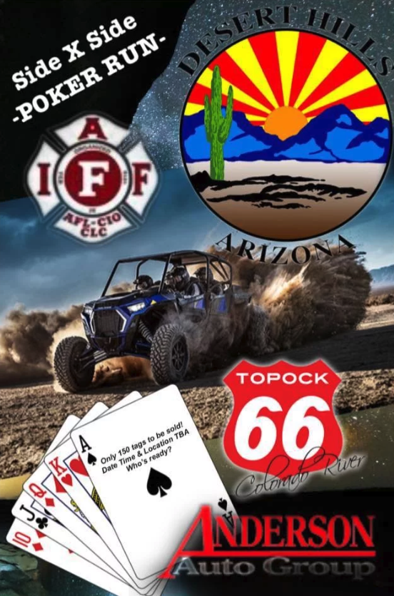 Desert Hills PFFA 1st annual Side x Side Poker Run