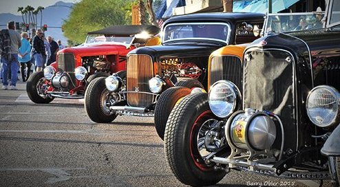 Havasu Deuces Downtown Cars Show